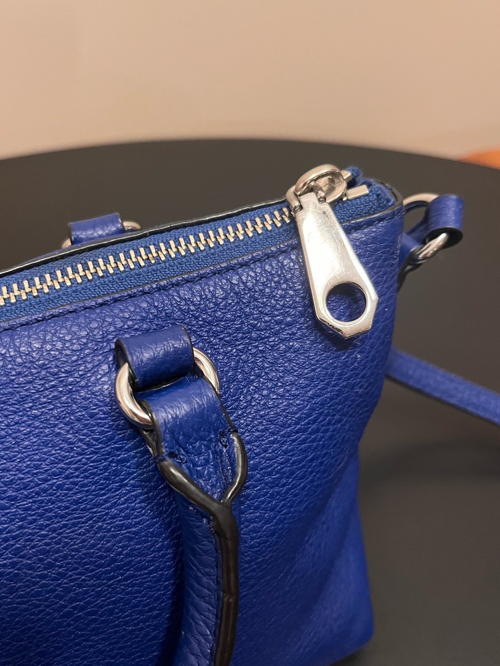 Rebecca Minkoff Mini Moto Leather Crossbody Bag 💙🦋 - Picture 5 of 13